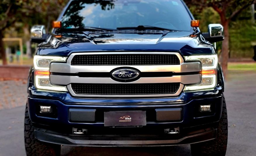 2018 Ford F-150 3.5 Platinum Auto Ecoboost 4WD